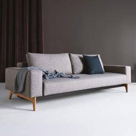 丹麦innovation北欧小户型客厅双人多功能沙发床三人布艺沙发IDUN 原创设计 独立簧坐垫 欧美同款 欧标品质